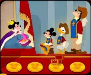 ミッキー・ドナルド・グーフィーの三銃士