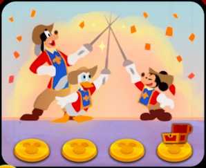 ミッキー・ドナルド・グーフィーの三銃士