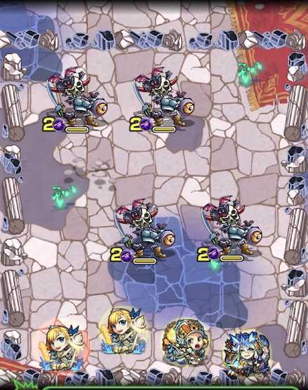 落葉の高原2ステージ1攻略