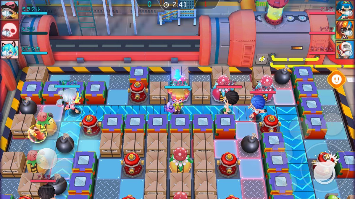 ミラクルボンバー ゲーム画面2