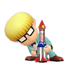 スマブラSPのジェフの画像