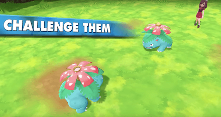 マスタートレーナーとの対戦画像