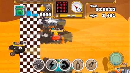 モグモグガンガン ゲーム画面