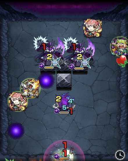 クインメタリアステージ1暗転後