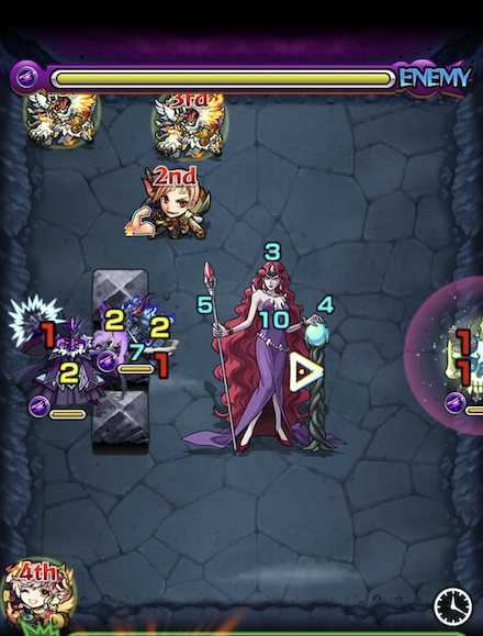 クインメタリアステージ2暗転後