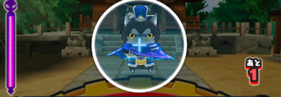 ダークニャン曹操バトル画面