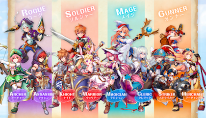 ローズオンラインキャラ