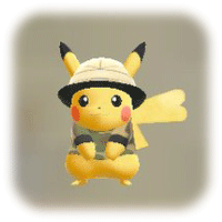 ピカブイの相棒のサファリセット(ピカチュウ)