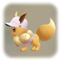 ピカブイの相棒のエーフィセット