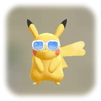 ピカブイのあおぞらサングラス(ピカチュウ)