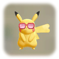 ピカブイのあかつきサングラス(ピカチュウ)