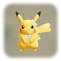 ピカブイのフリルリボン(ピカチュウ)