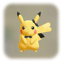 ピカブイのブラックスカーフ(ピカチュウ)