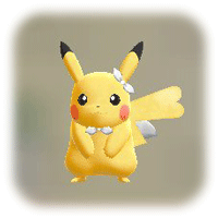 ピカブイのホワイトスカーフ(ピカチュウ)