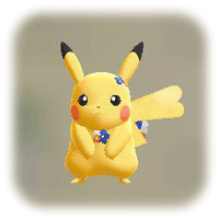 ピカブイのあおのはなかざり(ピカチュウ)