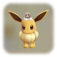 ピカブイのディグダぼうし(イーブイ)