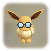 ピカブイのびんぞこメガネ(イーブイ)