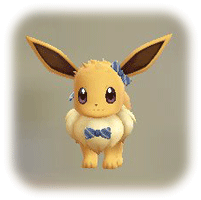 ピカブイのスーツぷちリボン(イーブイ)