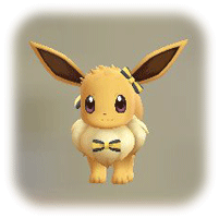 ピカブイのボウタイぷちリボン(イーブイ)