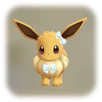 ピカブイのフリルリボン(イーブイ)