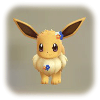 ピカブイのあおのはなかざり(イーブイ)