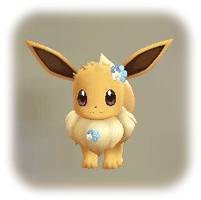 ピカブイのみずいろのはなかざり(イーブイ)