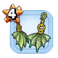 星霊翠龍のイヤリング