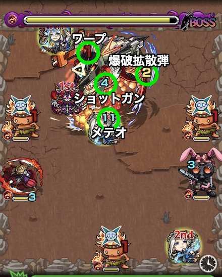 帝王鮭ボスステージ3の攻略