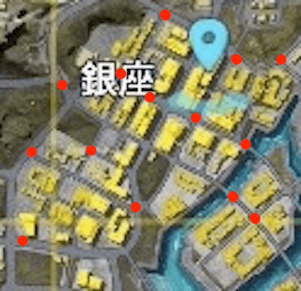 銀座マップ　画像