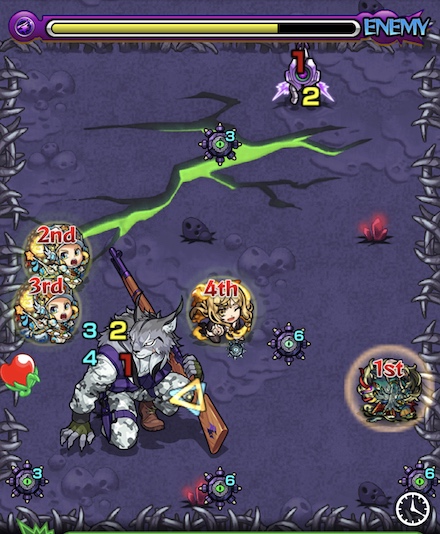 リンクスシベリーステージ2暗転後