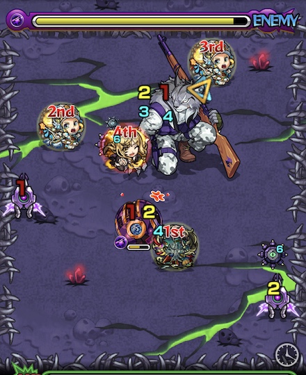 リンクスシベリーステージ3暗転後