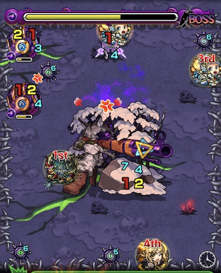 リンクスシベリーボス3暗転後