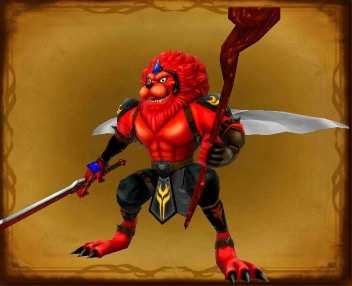 職業神レオダーマ赤の画像