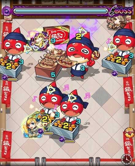 銀だこオラゴン18のボス1攻略