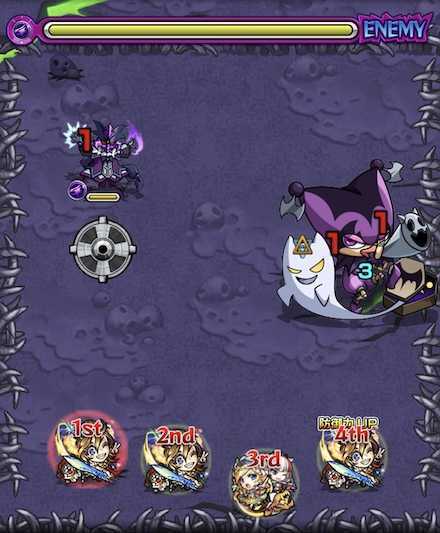 北風の遊地5ステージ1攻略