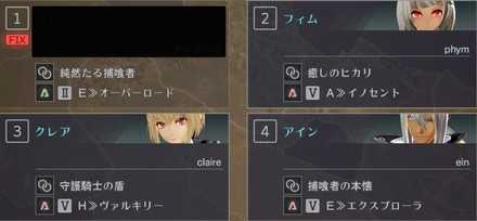 サポート型の編成