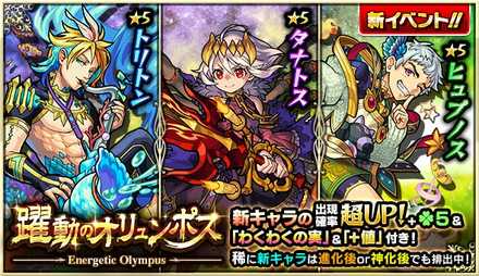 躍動のオリュンポスのガチャシミュレーターのサムネイル