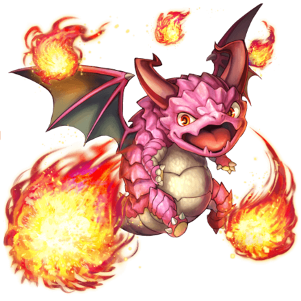 オセロニアの［幼き火竜］ローディーの画像