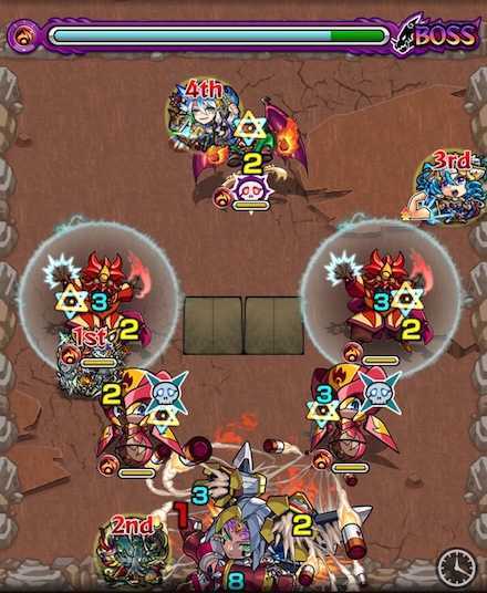 デイモスボス1攻略