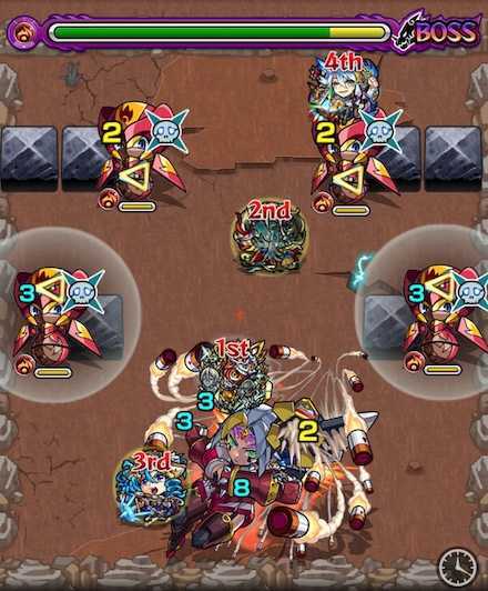 デイモスボス2攻略