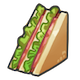 サンドイッチのアイコン