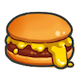 チーズバーガーのアイコン