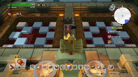 雪の小屋の北の山脈地帯のふもとのビルダーパズル