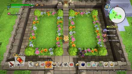 ⑨の西の山脈を超えたふもとビルダーパズル