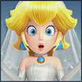 スマブラSPのピーチ(ウェディングスタイル)