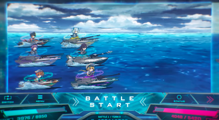 プロノアバトル画面