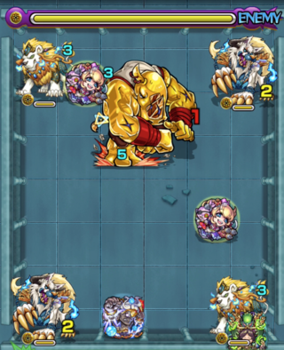 仁・智・勇の獅子宮のステージ画像2