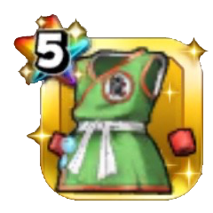 武闘家の道着上