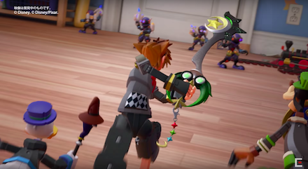 キーブレードの切り替え