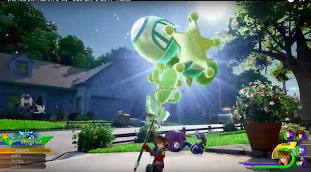 キーブレードの変形